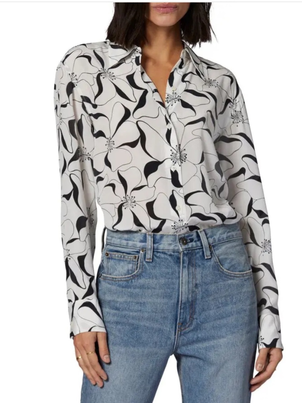 EQUIPMENT Femme Essential Silk Button-Up Shirt